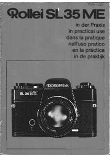 Rollei SL 35 ME manual. Camera Instructions.